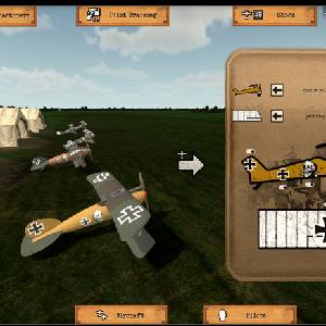 Skies above the Great War - Personalização