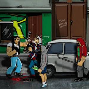 Skinny and Franko Fists of Violence Rua