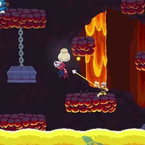 Saltar em cada bloco