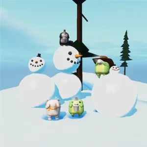 Sledding Game - Boneco de Neve