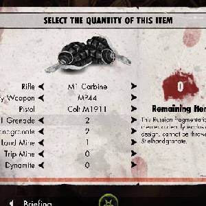 Sniper Elite Nazi Zombie Army 2 - Quantidade de Arma