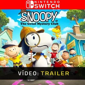 Snoopy & The Great Mystery Club Nintendo Switch - Trailer do Vídeo