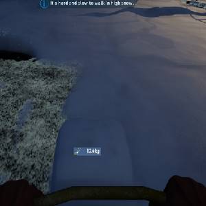 Snow Plowing Simulator - Peso da Neve