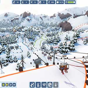 Snowtopia Ski Resort Builder Teleférico De Esqui