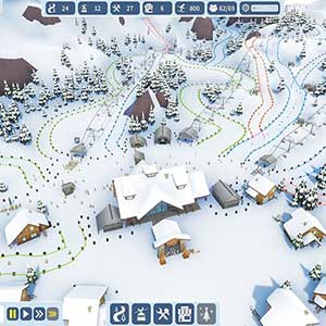 Snowtopia Ski Resort Builder Dificuldade De Declive