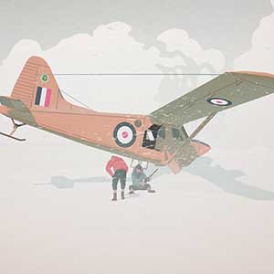 South of the Circle - Crash de Avião