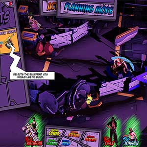 Space Raiders in Space - Modo de Planeamento