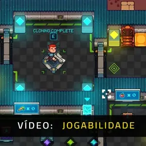 Space Robinson: Hardcore Roguelike Action - Jogabilidade