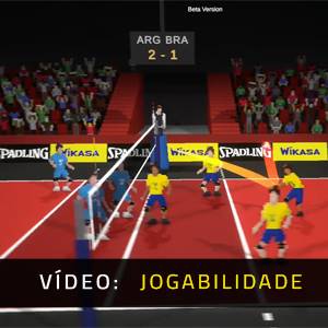Spikair Volleyball Vídeo de Jogabilidade