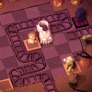 Spooky Express - Humano e zumbi