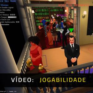 SpyParty Vídeo de Jogabilidade