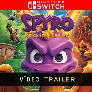 Spyro Reignited Trilogy Nintendo Switch - Trailer do vídeo