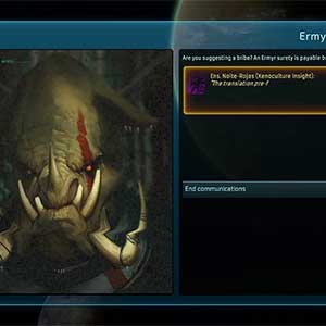 Starcom Unknown Space Ermyr Capitão