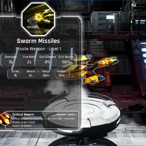 Starforged Legacy - Mísseis de enxame