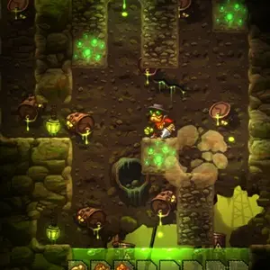 Steamworld Dig - Poças de ácido