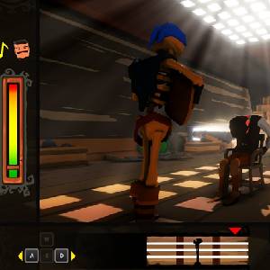 Sticks And Bones Tocando Guitarra