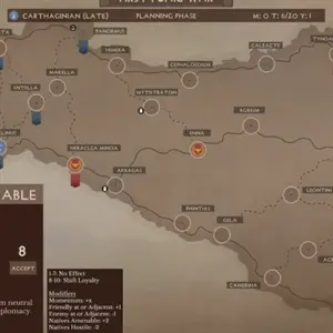 Strategos - Tabela de Rolagem de Diplomacia