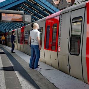SubwaySim Hamburg - Comboio