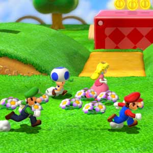 Super Mario 3D Land Nintendo 3DS Running