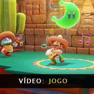 Super Mario Odyssey vídeo de jogabilidade