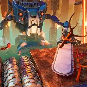 Super Meat Boy 3D - Robô Motosserra