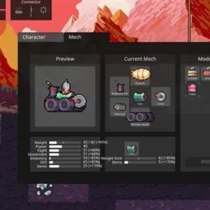 Super Mining Mechs - Personagem