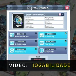 Super Movie Tycoon - Vídeo de Jogabilidade
