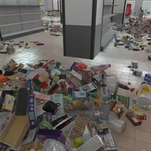 Supermarket Chaos - Pilhas