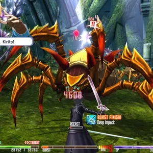 Sword Art Online: Hollow Realization - Acabamento de explosão