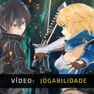 Sword Art Online Re Hollow Fragment Vídeo de Jogabilidade