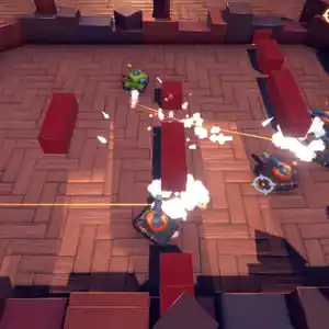 Tanky Tanks Reloaded - Paredes destrutíveis