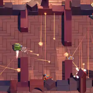 Tanky Tanks Reloaded - Balas que ricocheteiam