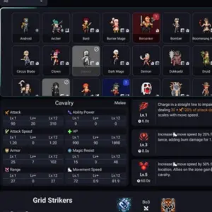 Teamfight Manager 2 - Seleção de campeões
