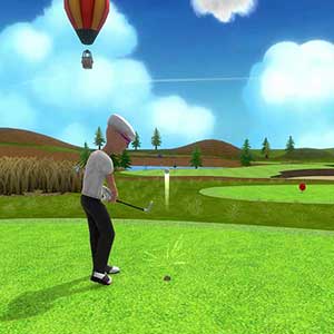 Tee-Time Golf Bola De Ar Quente