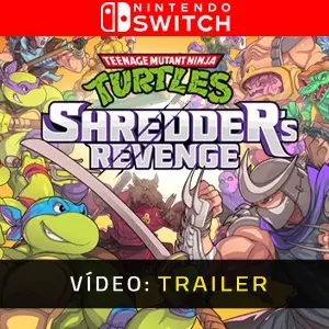 Teenage Mutant Ninja Turtles Shredder’s Revenge Nintendo Switch - Trailer do vídeo