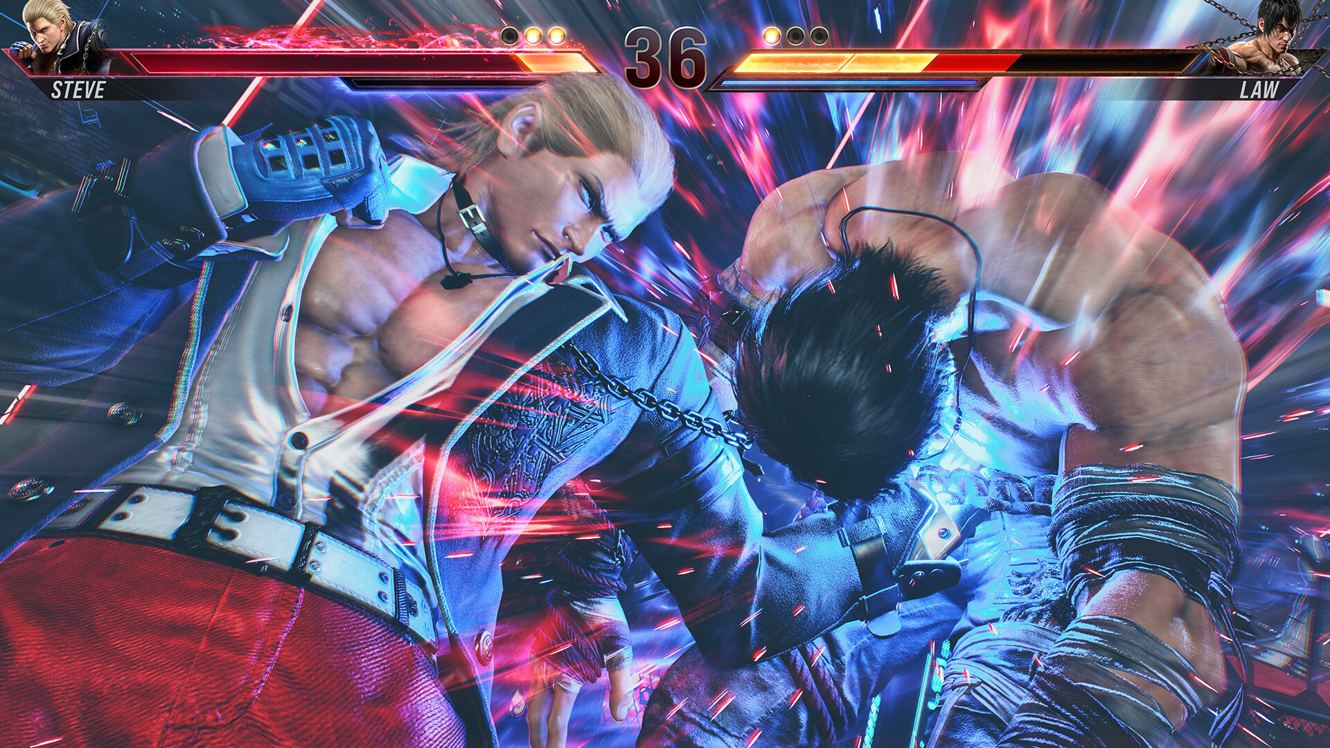 TEKKEN 8 characters facing off before a match