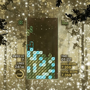 Tetris Effect Connected Floresta