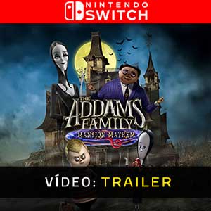 The Addams Family Mansion Mayhem Nintendo Switch Atrelado De Vídeo