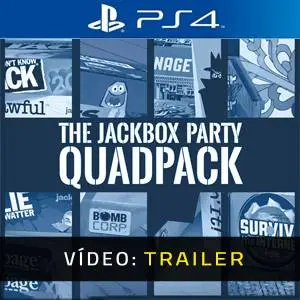 The Jackbox Party Quadpack PS4 - Trailer de Vídeo