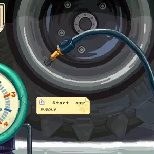 The Last Gas Station - Encher Pneu