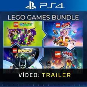 The LEGO Games Bundle PS4 - Trailer de Vídeo
