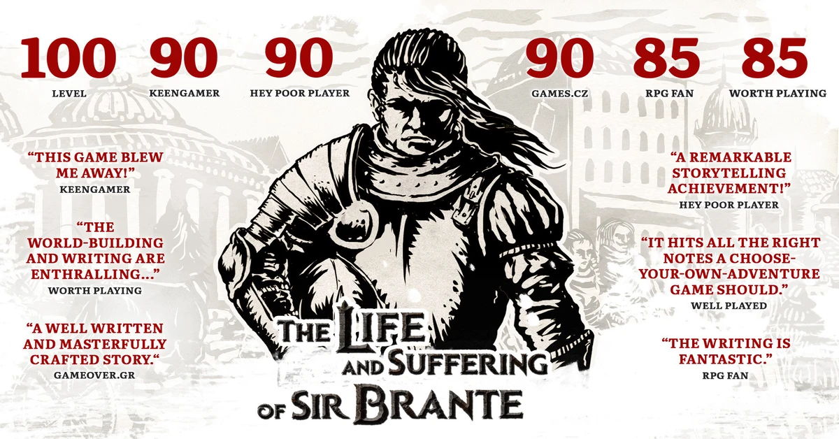The Life and Suffering of Sir Brante Free Steam Key