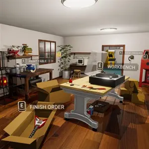 The Repair House: Restoration Sim - Sala de Restauração