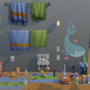 The Sims 4 Bathroom Clutter Kit Essenciais de Banho