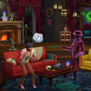 The Sims 4 Paranormal Stuff Pack - Mansão Assombrada