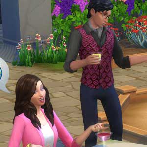 The Sims 4 Romantic Garden Stuff reunião de jardim