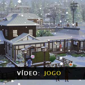 The Sims 4 Snowy Escape Expansion Pack Video Gameplay
