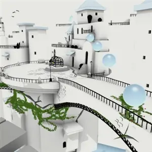 The Unfinished Swan - Bolha