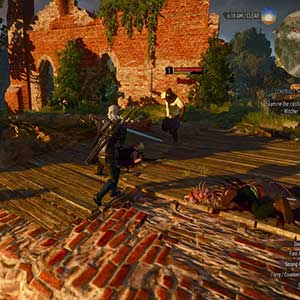The Witcher 3 Wild Hunt Combate