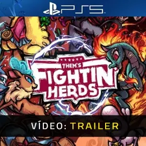 Them's Fightin' Herds PS5 - Trailer do vídeo